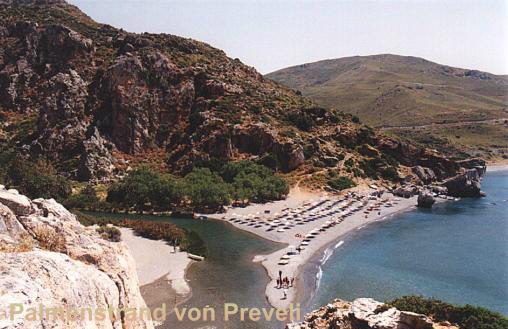Palmenstrand Preveli